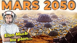 ELON MUSK का MARS पर बस्ती बसाने का GENIUS PLAN Elon Musk's Plan to Colonize Mars