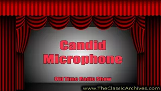 Candid Microphone 480415   42 Operatic Coach Evaluates a Bathtub Singer, Old Time Radio