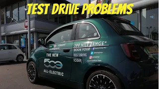 Fiat 500e Electric test drive problems, just say NO