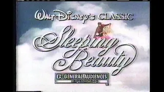 Sleeping Beauty 1986 theatrical re-release commercial 1986