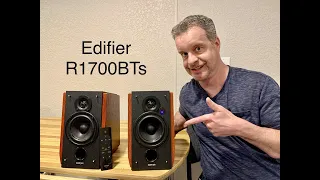 Edifier R1700BTS Speaker Review!   Great Sound For Less Than $200.  No Amp Needed!