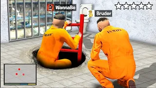 AUSBRUCH aus dem GEFÄHRLICHSTEN GEFÄNGNIS mit KLEINEM BRUDER in GTA RP 😱🔥 3.0