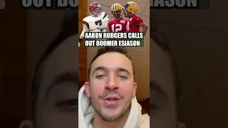 Aaron Rodgers Calls Out Boomer Esiason 🤯