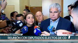 José Raúl Mulino se reúne con los diputados electos de Cambio Democrático