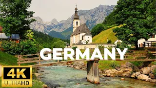 Germany 4K- Scenic Relaxation Film with Inspiring Music | Germany 4K Tour