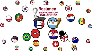 Resúmen del Mundial Catar 2022 - Countryballs Español