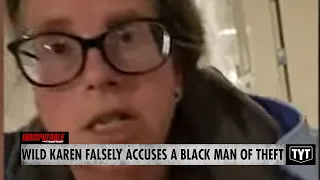 Wild Karen Falsely Accuses A Black Man Of Stealing A Package