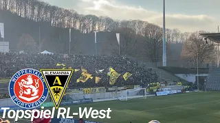 Wuppertaler SV vs. Alemannia Aachen | Auswärtsspiel wird zum Heimspiel und Freistoßwahnsinn