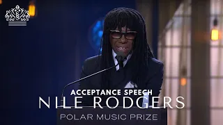 Nile Rodgers Acceptance Speech (Polar Music Prize 2024)