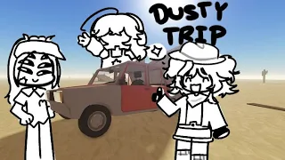 Playing dusty trip w May and @alistebel!!! (Moxie cant come to play :( )