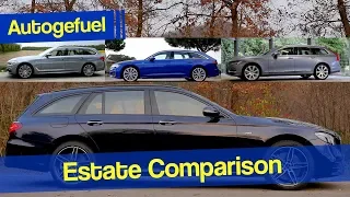 Best Premium Estate? Audi A6 vs BMW 5 Series vs Mercedes E Class vs Volvo V90
