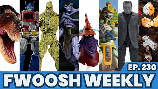 Weekly! Ep230: Gargoyles, DC Multiverse, MMPR, Universal Monsters, RoboSkull, Transformers more!