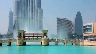 Adult Swim Bump: Still Shot of Burj Khalifa Fountain in Dubai (FANMADE)