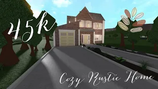 Bloxburg | cozy rustic home | 45k