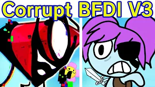 Friday Night Funkin' Battle for Corrupted Island 3.0 DEMO (Learn With Pibby x FNF Mod) (BFDI Glitch)