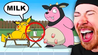 Reacting to the FUNNIEST Literal Pokemon Moves On the YouTube (Animation)