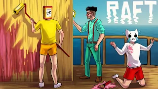 И ВСЕ ЖЕ МЫ ДОДЕЛАЛИ НАШ КОРАБЛЬ! ПОСЛЕДНЯЯ СЕРИЯ В РАФТ (RAFT)