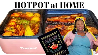 Hotpot at home! Fly By Jing hotpot base and Topwit HOTPOT and Grill review