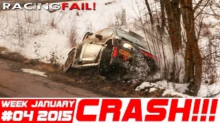 Racing and Rally Crash Compilation Week 4 January  2015