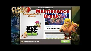 COC Maintenance Break Live | Clash of Clans Live | COC Live