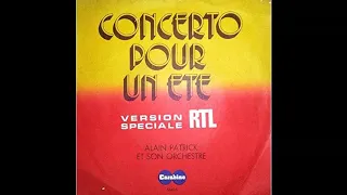 Alain Patrick -Concerto pour un été(version RTL)