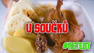 RETEST NEJPOCTIVĚJŠÍ RESTAURACE U Součků! KACHNA, ŘÍZEK A LASAGNE!