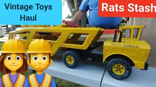 Pressed Steel Vintage Toys...Thift with me and look at the Deals we found.