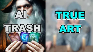 3 Card Blind - Brand Imagery Update: No More AI Art