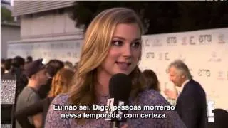 Emily VanCamp no EMAs - E! Online (entrevista/legendado)