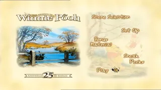 The Many Adventures of Winnie the Pooh 25th Anniversary Edition - DVD MENU