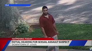 Initial hearing for sexual assault suspect today