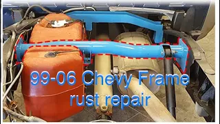 1999-2006 Chevy frame support- rust repair