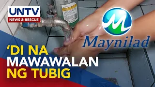 Water service interruption ng Maynilad sa ilang lugar sa NCR, sinuspende