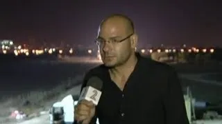 Rocket fired behind reporter in Israel [RAW VIDEO]