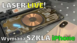 LASER LIVE! Wymiana szkła iPhone 11 - Charytatywnie jak zwykle