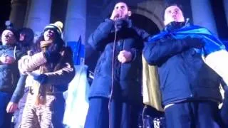 На Майдані Надії традиційно звучить Гімн України
