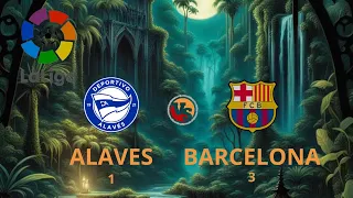 Deportivo Alaves 1-3 FC Barcelona. Goal & Highlights. #barcelona #alaves #laliga #ligaspanyol