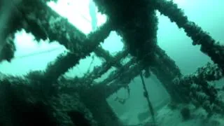Wreck freediving in Black Sea. Фридайвинг на рэк Цесаревич Алексей. Черное море, Крым, Тарханкут