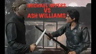 Michael Myers vs Ash Williams: The Shape (Stop Motion)