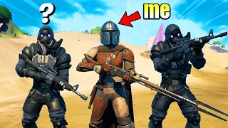 I Pretended to be MANDALORIAN in Fortnite