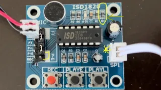 ISD1820 Sampler Chip - How it works and easy Mods