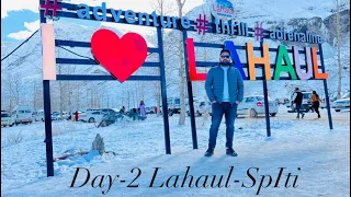 Manali to Sisu |Lahaul-Spiti | Enjoying |Day-2 | Mr Bhardwaj vlogs | ❄️❄️ #spitiroadtrip #manali