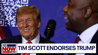 Sen. Tim Scott endorses Trump over Nikki Haley ahead of New Hampshire primary | LiveNOW from FOX