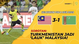 [Sorotan Perlawanan] Kelayakan Piala Asia 2023 - Malaysia vs Turkmenistan