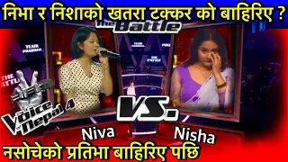 The Voice Of Nepal Season 4 Episode 13 || Battle Round || Niva Dangol Vs Nisha karki Voice Of Nepal