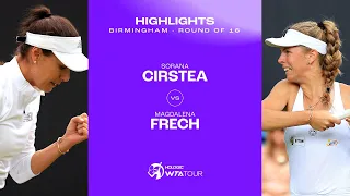Sorana Cirstea vs. Magdalena Frech | 2023 Birmingham Round of 16 | WTA Match Highlights