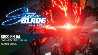 Stellar Blade - Boss: Belial | NG+ Hard, No Damage