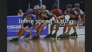 Inline speed skating