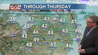 KFYR First News at Six Weather 02/21/24