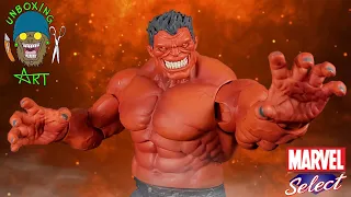 Diamond Select Toys Marvel Select Red Hulk Unboxing and Review